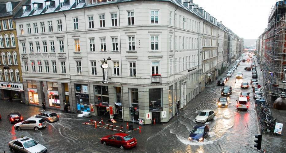 Flooded Streets of Copenhagen